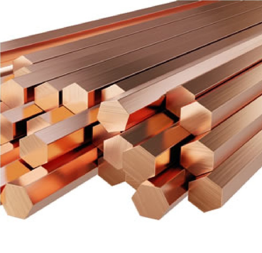 Copper Hexagonal Bars – ASTM B187