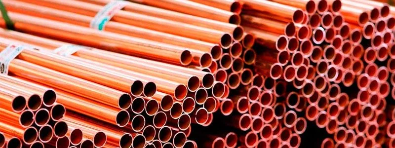Bundled Copper Pipes Packed for Export